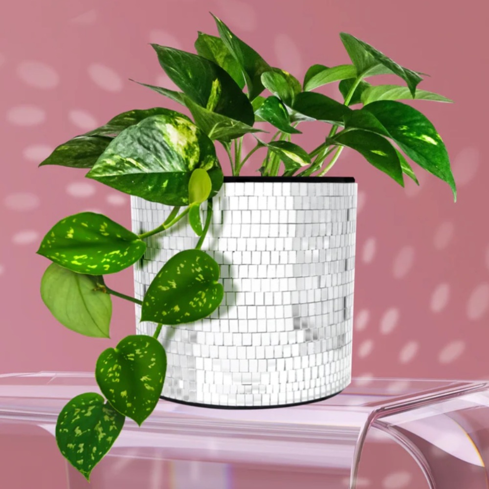 NIB Urban Outfitters Disco Tabletop Planter